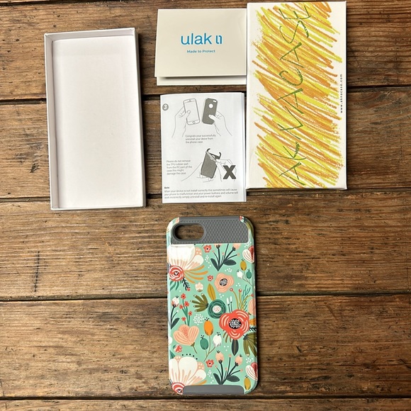 ULAK IPhone case for SE 2022 Case 4.7 inch, iPhone 8 7 Case NIB - Picture 5 of 8